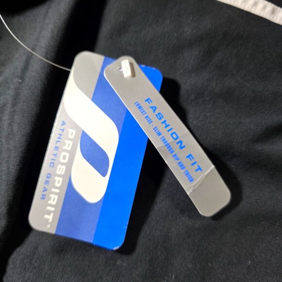 Prospirit Womens Athletic Pants Striped Sides Fashion Fit L Black sweat pants - Picture 5 of 8